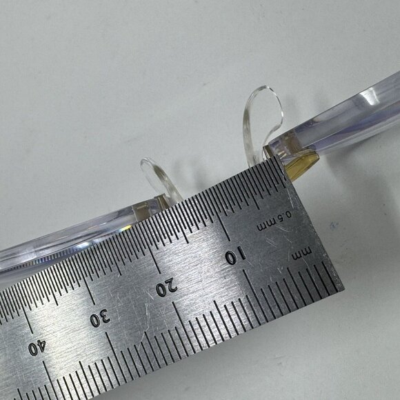 Eyephorics Eyeglasses  Clear Brown Swiss Rimless Frame Only  Read - Picture 9 of 12